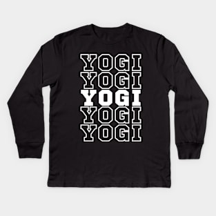 Yogi. Kids Long Sleeve T-Shirt